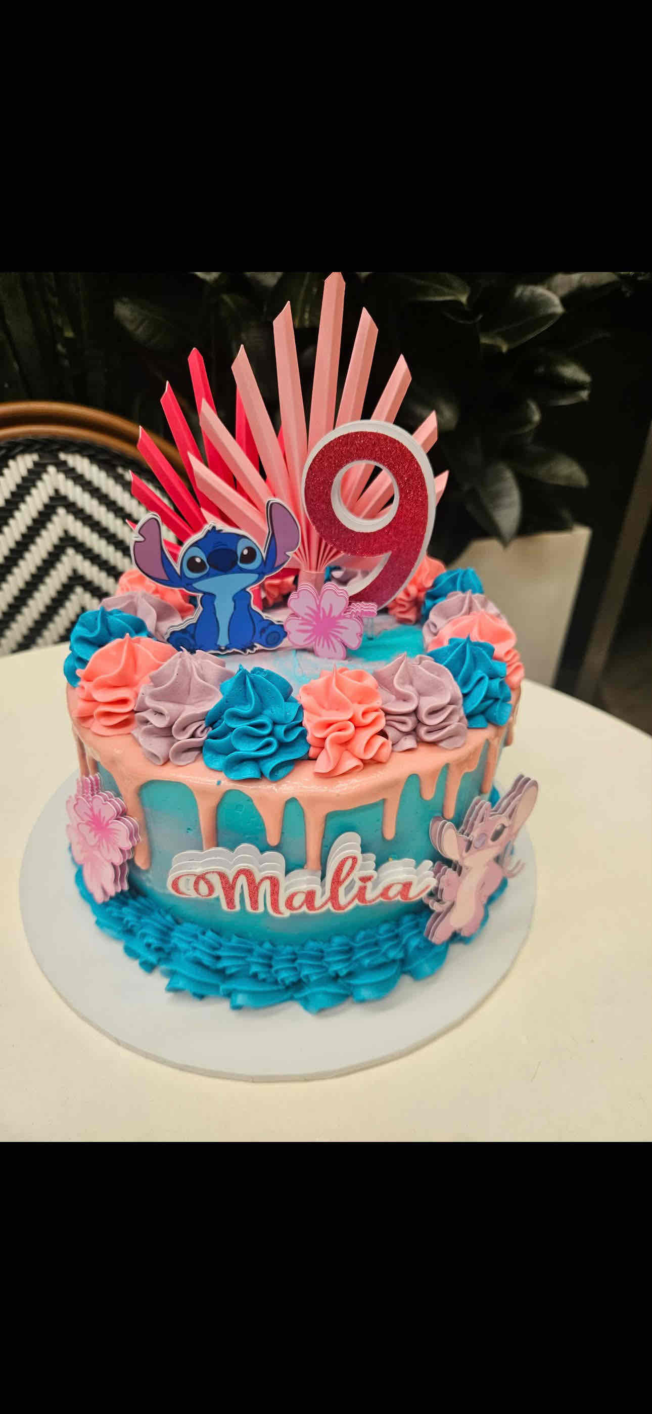 Birthday in full color